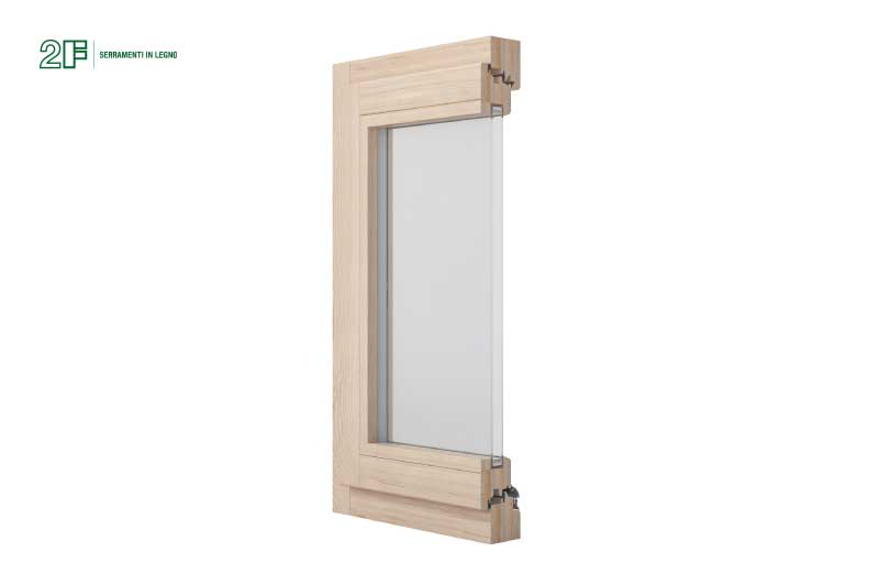 Serramenti legno LINEA 68 - Metal Florence serramenti porte infissi